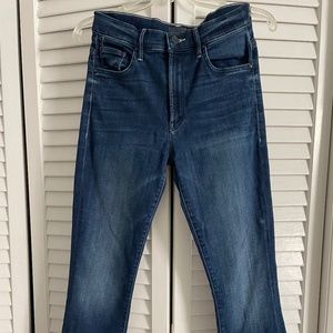 MOTHER The Insider Ankle very blue jeans 💙👖